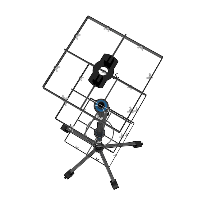 Floor swivel stand silver optional